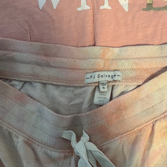 PJ Salvage Pink Sleep Set - Picture 4 of 4